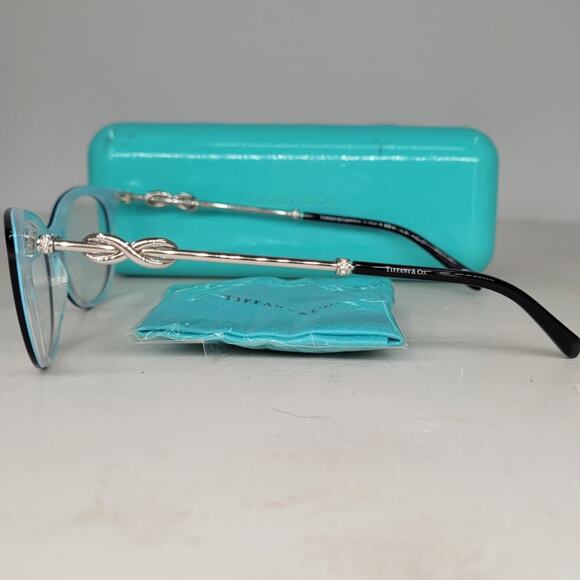 Tiffany and Company TF2142 Cat Eye Glasses Designer Frame Understated Luxury - Picture 5 of 12
